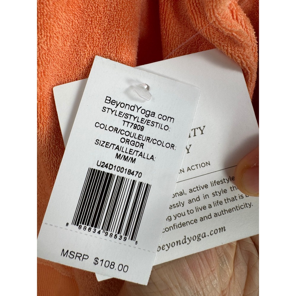 Beyond Yoga Women's Tropez Pullover athleisure relaxed yoga beach sz M - Picture 4 of 7